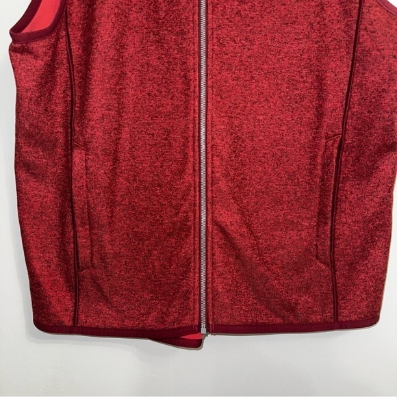 CUTTER AND BUCK Arizona Cardinals RED MAINSAIL full zip vest NWOT - Picture 2 of 13